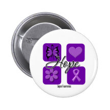 Lupus Hope Love Inspire Awareness Buttons