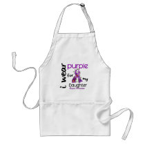 Lupus I WEAR PURPLE FOR MY DAUGHTER 43 Aprons