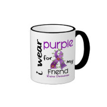Lupus I WEAR PURPLE FOR MY FRIEND 43 Mug