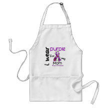 Lupus I WEAR PURPLE FOR MY MOM 43 Apron