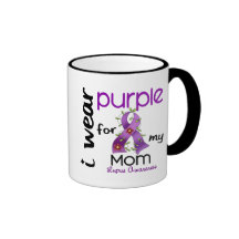 Lupus I WEAR PURPLE FOR MY MOM 43 Coffee Mugs