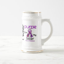 Lupus I WEAR PURPLE FOR MY SISTER 43 Mugs
