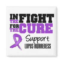 Lupus In The Fight For The Cure Fridge Magnets