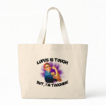 Lupus is Tough... But i'm Tougher Canvas Bags