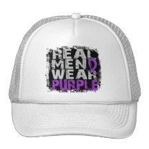 Lupus Real Men Wear Purple Trucker Hat