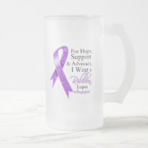 Lupus Support Hope Awareness Coffee Mugs