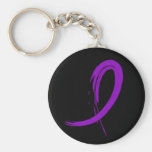 Lupus's Purple Ribbon A4 Key Chains