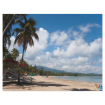 Luquillo Beach Puerto Rico Flyer Design