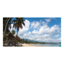 Luquillo Beach Puerto Rico Photo Card