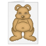 Lura's Critter Jelly Bear Greeting Card