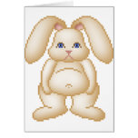 Lura's Critter Jelly Bunny Greeting Card