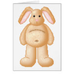 Lura's Critter Plump Bunny Card
