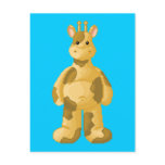 Lura's critter plump giraffe post cards
