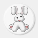 Lura's Stuffed Bunny 2 Fridge Magnet