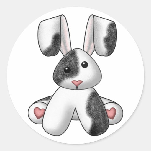 Lura's Stuffed Bunny 3 Sticker
