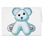 Lura's Stuffed Teddy 5 Card
