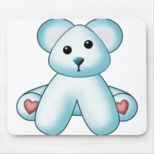 Lura's Stuffed Teddy 5 Mouse Mat