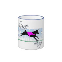 Lure Coursing Basenji Mug