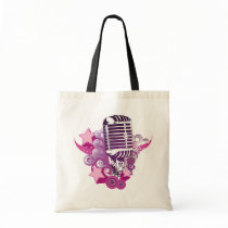 Lure of the Microphone Canvas Bags