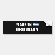 L'URUGUAY ADHÉSIF POUR VOITURE