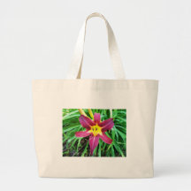 Luscious Lily Canvas Bag