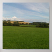 Lush green. poster