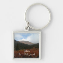 Lush Layers; Yukon Territory Souvenir Keychain