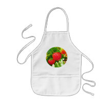 Lush Strawberries - Kids Apron