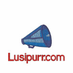 Lusipurr.com Megaphone Polo Shirt embroidered shirts
