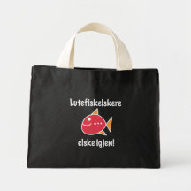 Lutefisk Lovers Last Longer Tote Bag