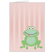 Luttle Green Frog Cards