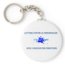 luttons  contre la fibromyalgie porte-clés
