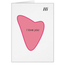 Luv Ya Greeting Card