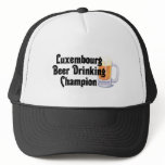 Luxembourg Beer Drinking Champion Mesh Hat