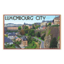 Luxembourg City Stickers