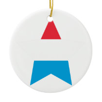 Luxembourg Star ornaments