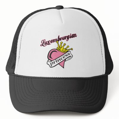 Luxembourgian Princess Mesh Hats by NationalPrideTees