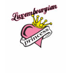 Luxembourgian Princess t-shirts
