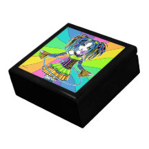 "Luxie" Rainbow CyberGoth Hula Hoop Fairy Gift Box