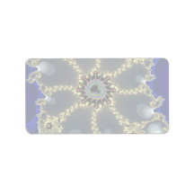 Luxurious Fractal Address Label