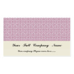 luxurious purple pattern on rough white background business card