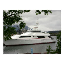 luxury boat post cards