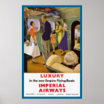 Luxury in the New Empire Flying Boats Posters