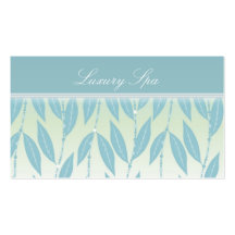 Luxury Spa Business Card