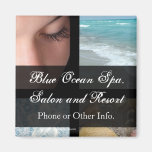 Luxury Spa Resort Theme Fridge Magnet