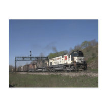 LV Alco "Snowbirds" with Post Card