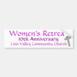 LVCC Women's Retreat Bumper Sticker