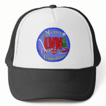 LVN CHRISTMAS MERRY LICENSED VOCATIONAL NURSE MESH HATS