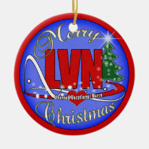 LVN CHRISTMAS ORNAMENT LICENSED VOCATIONAL NURSE