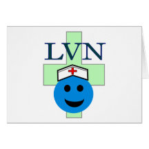 LVN "Licensed Vocational Nurse" gifts Cards